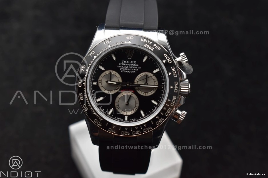 on Minimalist Dial 126519 Black Oysterflex QF V6 Edition Daytona (Weighted) Silver Best SH4131 Strap 1:1 821 0503